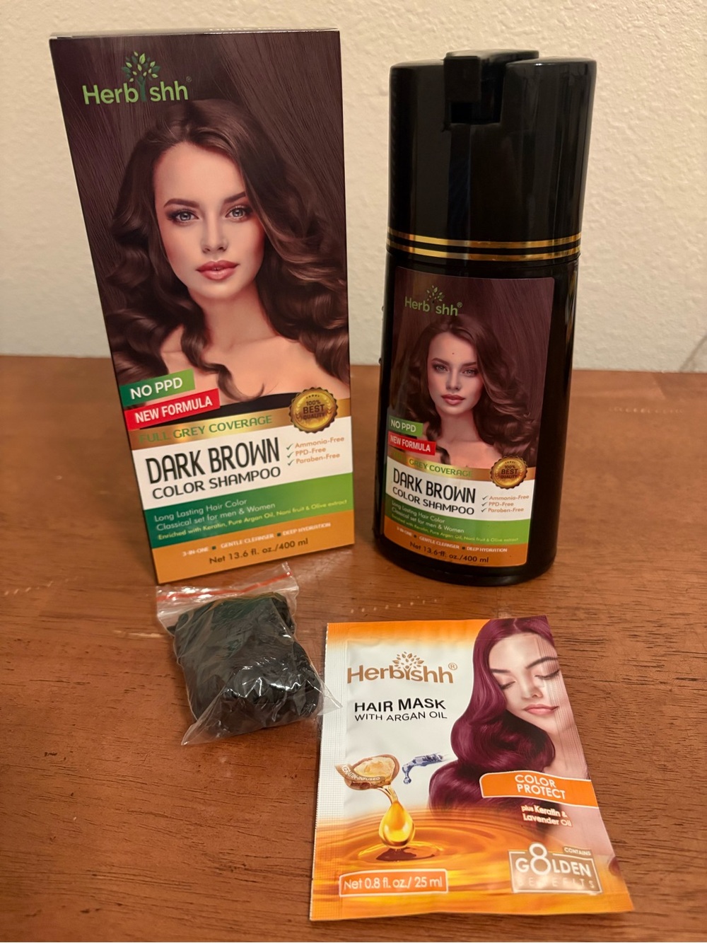 Dark Brown Color Shampoo - Dark Brown Hair
